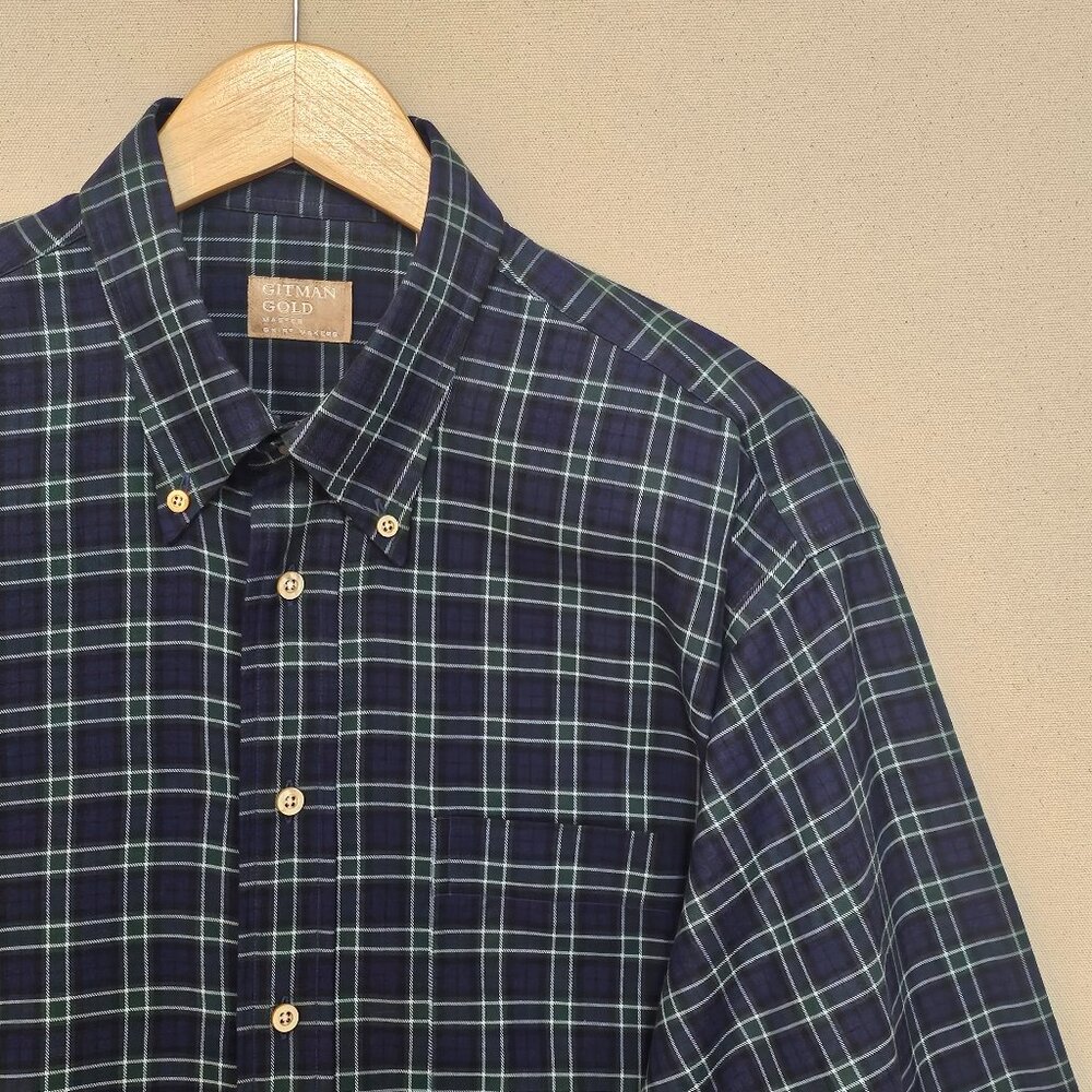 Gitman Brothers Gold Button Down L